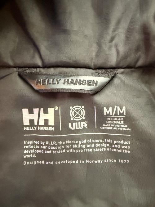 Helly Hansen ULLR Helly Tech Hooded Insulated RECCO Ski Jacket Yellow M — image 11