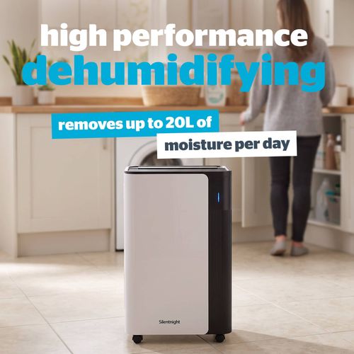 Silentnight Airmax 2000 Dehumidifier 20L 4.3L Humidity Control Laundry Drying — image 4