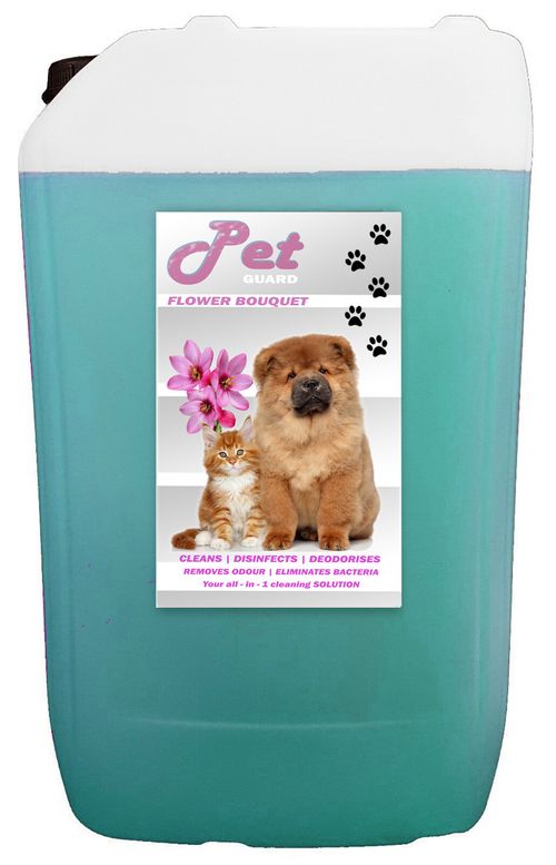 Dog Kennel Disinfectant Cleaner Deodoriser 25L Floral Fragrance Pet Guard — image 1