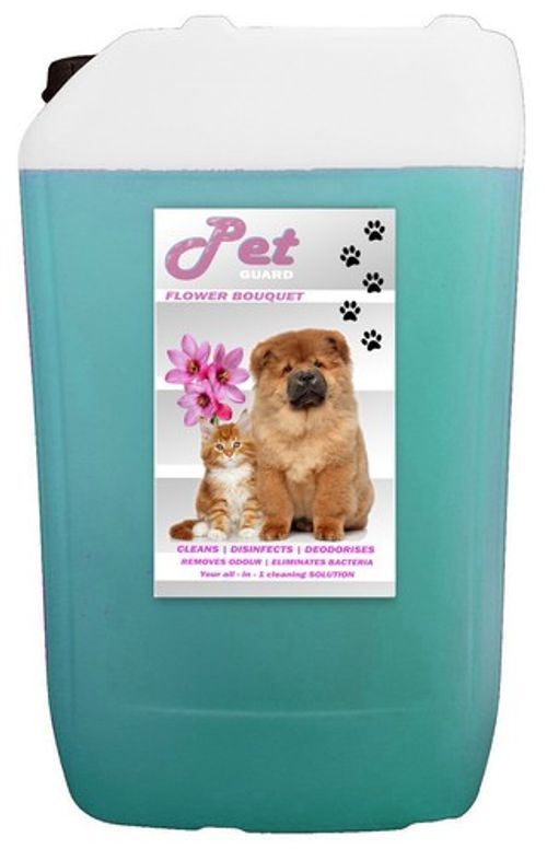 Dog Kennel Disinfectant Cleaner Deodoriser 25L Floral Fragrance Pet Guard