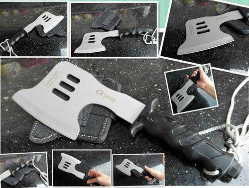Survival Axe DIY Ultimate Camping Fishing Axe Field Hand Tool-Outdoor Tool F06