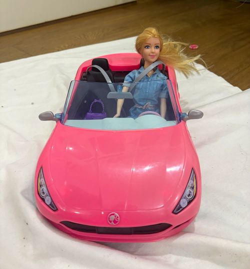 Barbie car. Includes Barbie doll. — image 1