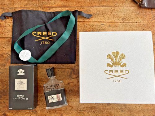 Creed Aventus 100ml EMPTY Bottle, Box, Gift Box
