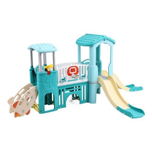 7 in 1 Kids Slide Set Baby Toddler Climber Playground Toy Indoor Outdoor Playset — image 11