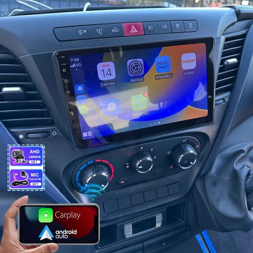 For Iveco Daily 2014-2021 Apple Carplay Android Auto Car Stereo Radio Sat DAB FM — image 2