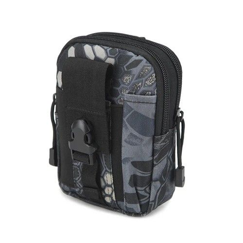 Tactical MOLLE Waist Bag Small Pouch Belt Pack EDC Camping Hiking Travel UK
