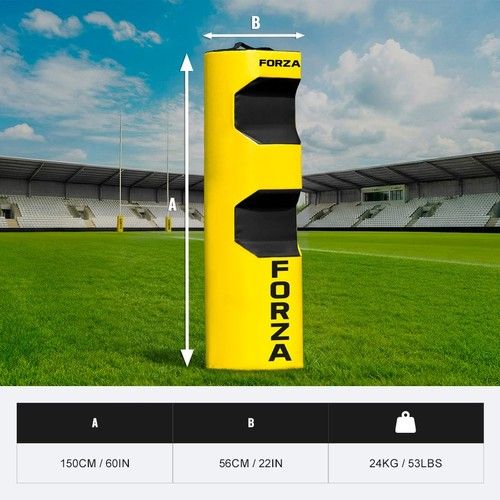 FORZA 360 Hit Rugby Tackle Bag | Tackle Bag or Contact Shield/Safe Tackling