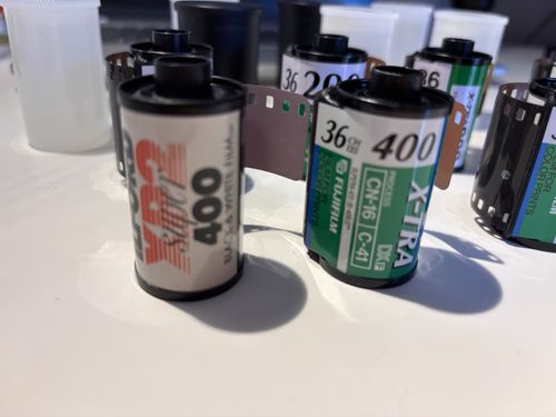 8 Rolls 35mm High Speed Film - Fuji, Ilford — image 3