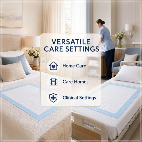 Disposable Incontinence Bed Pads Protection Sheets 60 x 90 cm (25 to  200 Pads) — image 8