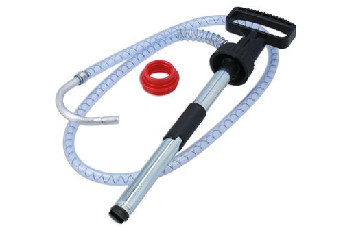 Flow Pump for 20 Litre Drums Suitable For Oil Gear Oil & ATF  127cm 50" PVC Hose — image 7