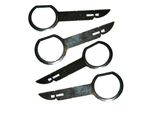 CT22AU01 Audi Chorus Concert stereo radio removal extraction release keys x 4