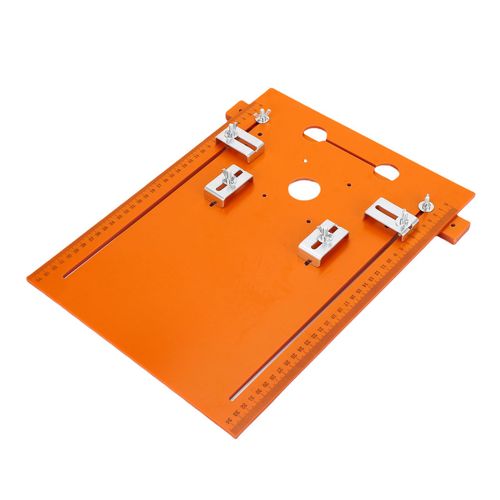 Circular Saw Base Plate 28x38cm Router Table Insert Plate With Clear Scale Marki — image 4