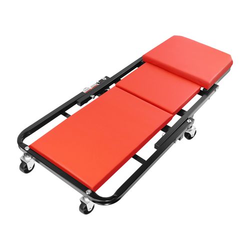 Mechanics Creeper Trolley Stool 6 Wheels Workshop Padded Car Workshop Garage — image 14