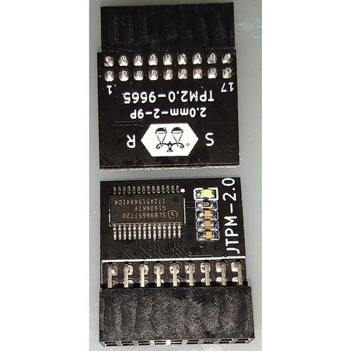 TPM TPM2.0 Module ASRock Chip TPM 18-1 Pin Security Module Win11 for Infineon