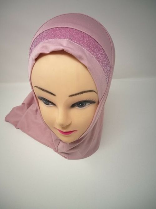 MUSLIM KIDS GIRLS HIJAB ISLAMIC HEADSCARF/GLITTER SCARF ONE PIECE CHILDREN