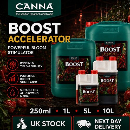 CANNA BOOST ACCELERATOR  250ML 1L 5L 10L FLOWERING BOOSTER