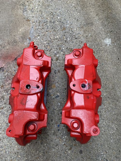 Porsche Cayenne and touareg Rear Caliber Brake Caliper Left and Right Set — image 2