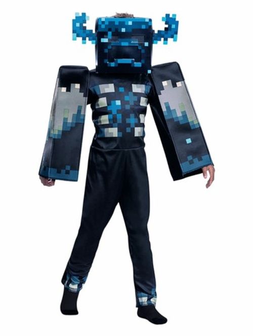 UK Kids Cosplay Minecraft Halloween Costume Jumpsuit Fancy Dress Party New