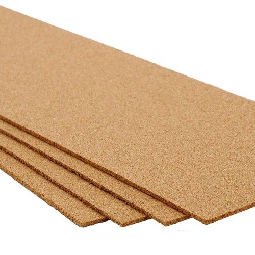 HIGH DENSITY CORK ROLL / SHEET - 4 ROLLS - 915mm x 305 mm - 3 mm THICK 