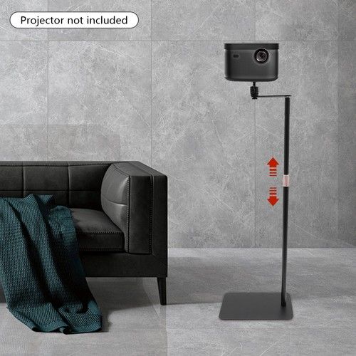 Projector Stand, 360° Swivel Projector Stand, Adjustable Height Projector Stand
