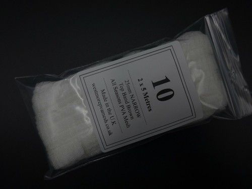 PVA MESH size 38mm Wide or 25mm Narrow Micro Mesh Refills Carp fishing Bait Bags