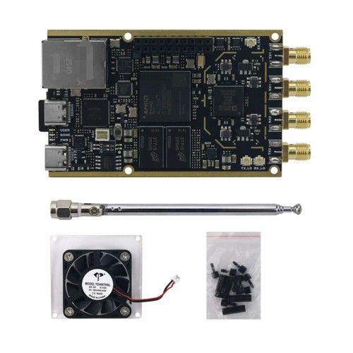 70MHz-6GHz Zynq7020+AD9363 SDR Development Board With Cooling Fan For Pluto SDR