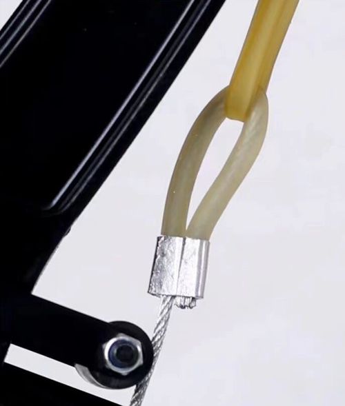 Mini Compound Bow Mechanical Iron Sight Ball Launcher Rapid Steel Balls Shooting — image 14