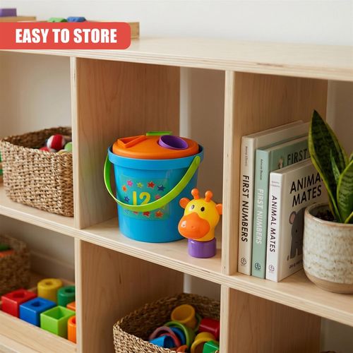 Gerry The Giraffe Stacking Cups Nesting Shape Sorter Block Baby Toddler Toy 75cm — image 6
