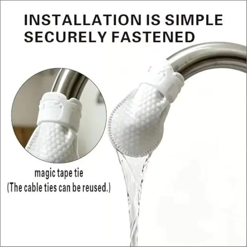 50/100 pcs Faucet Water Filter Bag Cotton Tap Water Filter Thickened Filter Pads — image 3