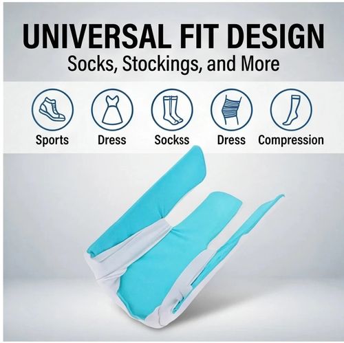 Sock Aid Sock Helper Puller Socks Slider Easy on off Stocking Slider for Elderly — image 8
