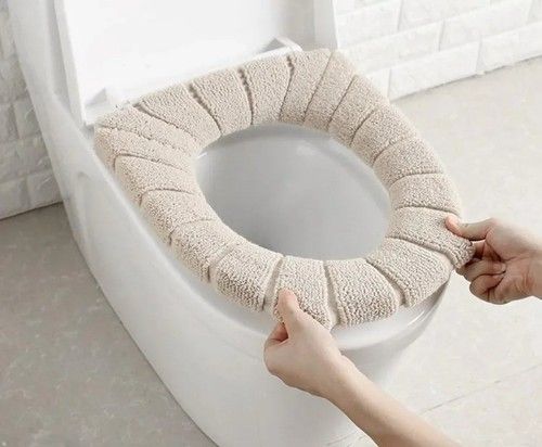 Winter Warm Soft Washable Toilet Seat Closestool Cover Cushion Mat Pad Lid Cover