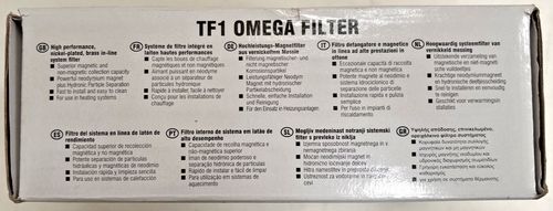 FERNOX TF1 Omega Filter 22mm 62248 – Magnetic Slip Socket Central Heating Trap — image 5