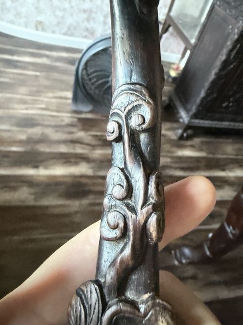 Chinese Rosewood Ruyi Qing China Asian — image 3