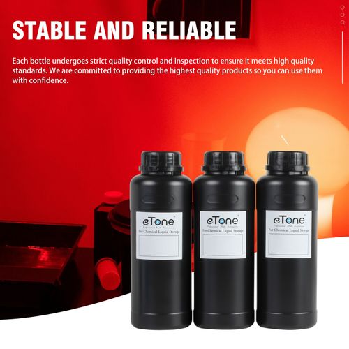3x 500ml 0.5L Darkroom Film Negative Developing Chemical Storage Collect Bottles — image 3