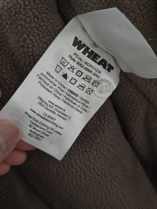 WHEAT Snow Suit Nickie Grey Blue Size 80/12M ORIGINAL & PRE-LOVED — image 10