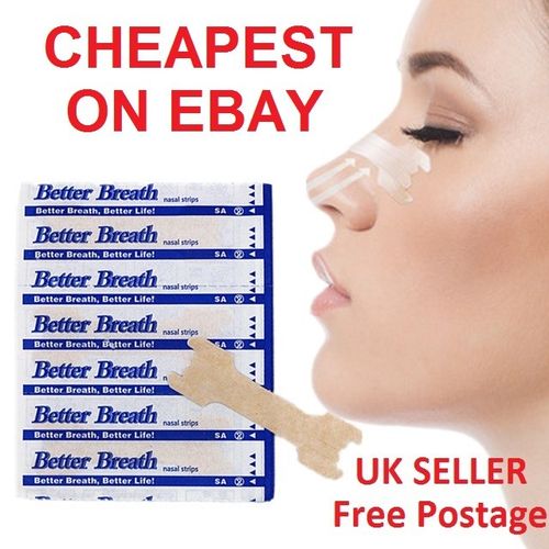 Nasal Strips - Breath Better - Stop Snoring - ORIGINAL — image 1