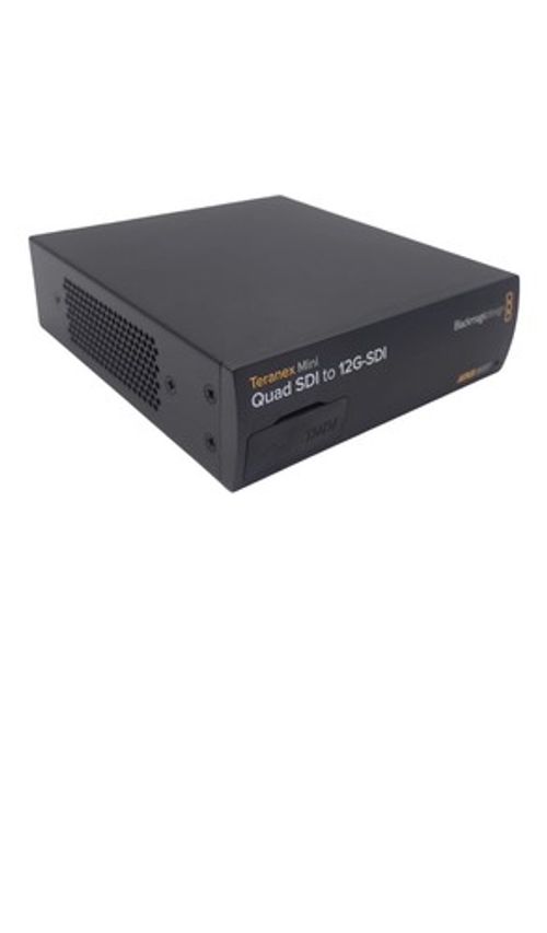 NEW Blackmagic Design Teranex Mini Quad SDI to 12G-SDI SD/HD/2K/4K Auto Switcher