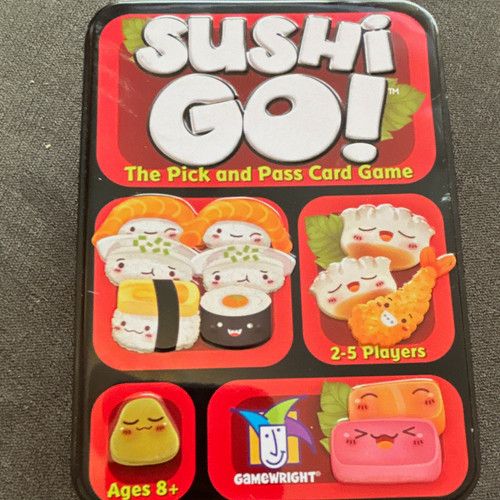 Gamewright Sushi Go! Strategy Card Game, 2-5 Players, Ages 8+, 2013