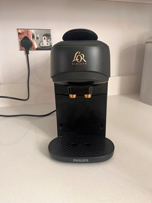Philips L'OR Barista Capsule Coffee Machine Nespresso/L'OR 19 Bar Black
