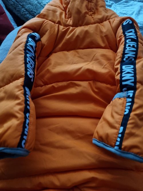 NEW  GENUINE DKNY UNISEX   ALL IN ONE COAT JACKETS  SUIT  warm  6-9 MONTH LINED — image 3