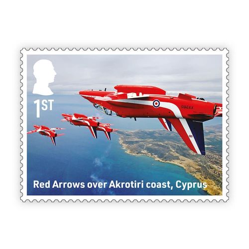 Red Arrows Stamps 60th Anniversary Stamps Presentation Pack from Royal Mail — image 19