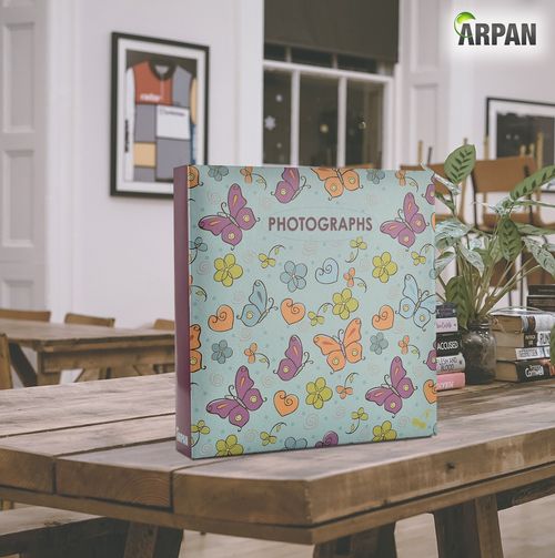 Large Slip In Pockets 3-Ring Binder Photo Album Holds 500 6x4" / 15*10cm Photos — image 3