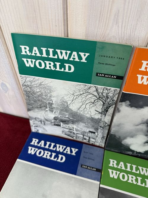 Railway World 1966 Complete Year 12 Issues Jan-Dec Vintage Rail Magazines — image 13