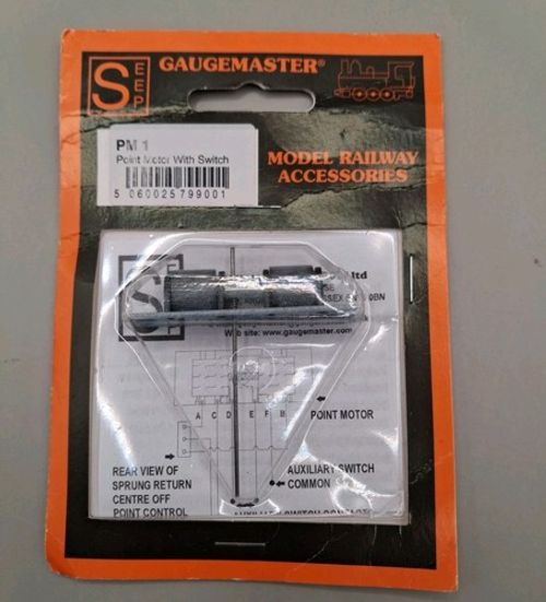 Gaugemaster PM1 Seep Point Motor With Switch OO HO N Gauge 