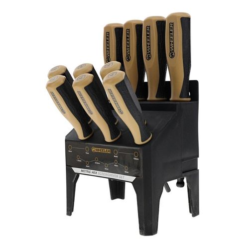 Wheeler 10 Piece Metric Hex Benchtop Screwdriver Set Precision Bench Tools — image 1