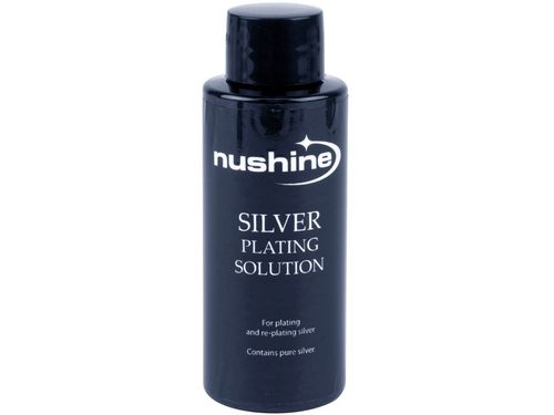 NUSHINE SILVER PLATING SOLUTION -PLATE METALS WITH REAL SILVER — image 1