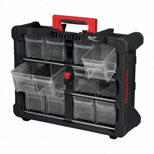 Milwaukee 4932498323 Black PACKOUT Tip Bin Organiser Case — image 3