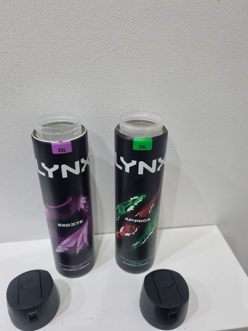 Lynx xxl Stash can THAT SPRAYS secret stash Smell Proof (SPRAYS REAL SPRAY) x1 — image 4