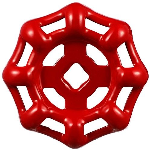 Ergonomic Red Cast Iron Spigot Handle Replacement Valve Handwheel for Home Use