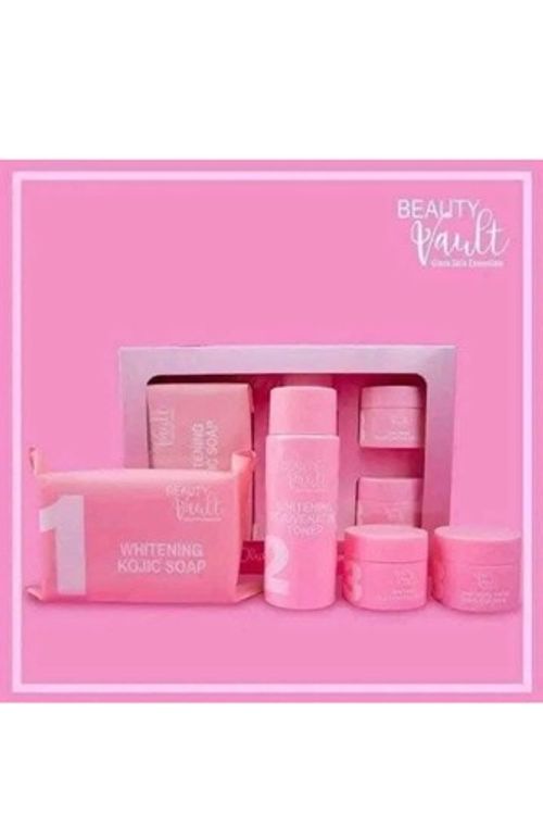 Beauty Vault Glass Skin Essentials Kojic Acid Whitening Face Soap & Toner Set